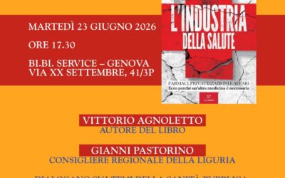 23 GIUGNO A GENOVA “L’INDUSTRIA DELLA SALUTE”