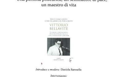 IL 7 OTTOBRE A MILANO RICORDIAMO VITTORIO BELLAVITE